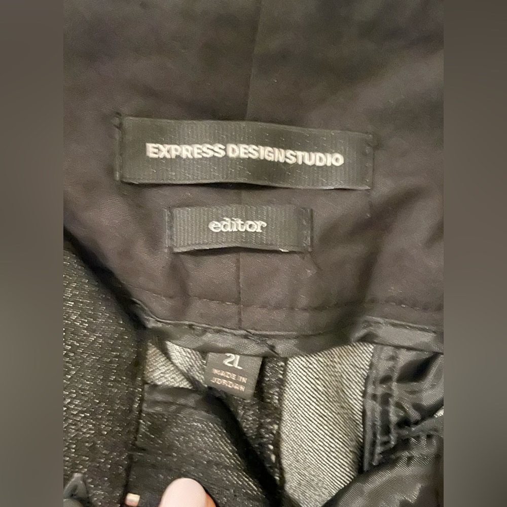 Express Design Studio Original Editor Pants Women… - image 3